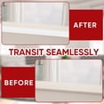 thumbnail image 5 of Molding Trim, 0.79in x 9.84ft Flexible Self-Adhesive Wall Trim, Inside & Outside Corner Protector, Baseboard Edge Guard for Walls, Windows, Tables, DIY Home Decoration(White), 5 of 7
