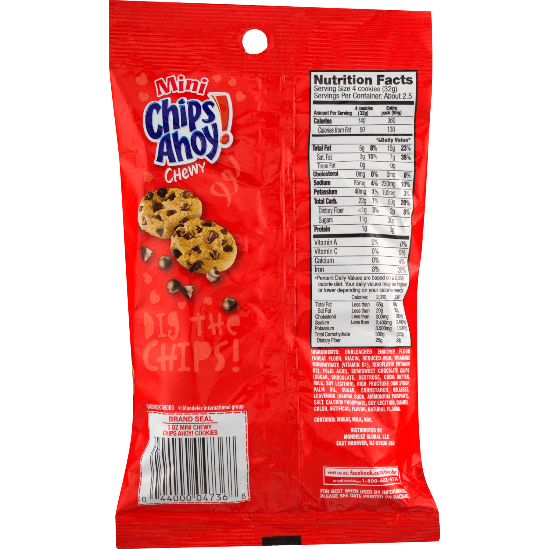Mini Chips Ahoy Chewy Chocolate Chip Cookies Gears 5 Edition Free In Game Content 12 Big Bags 3 Oz Walmart Com Walmart Com