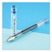 Pilot G-TEC-C Ultra Gel Ink Stick Pen, Blue Ink, .4mm, Dozen