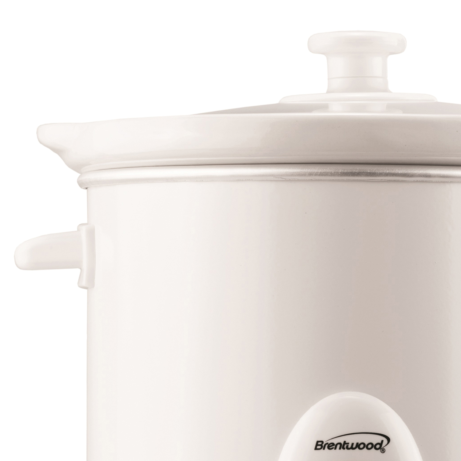Brentwood 3 qt Slow Cooker, White