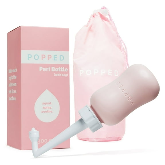 Popped Peri Bottle for Postpartum Care and Personal Hygiene, Feminine Wash, One Size (10 oz)