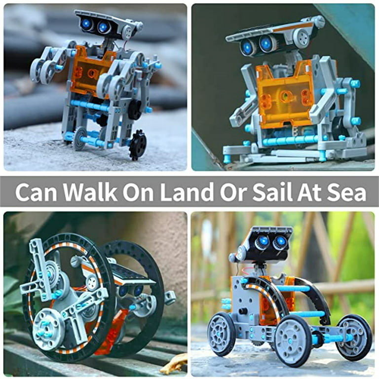 Kit de robot solaire STEM pour enfants, jouets éducatifs d'expérimentation  scientifique STEM 12 en 1