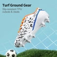thumbnail image 3 of Tacos de Fútbol DREAM PAIRS HZ19003K Juvenil Talla 5 Blanco, 3 of 6