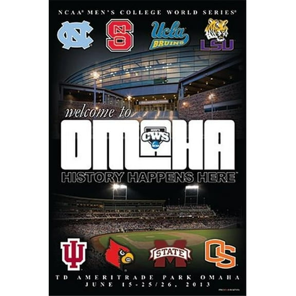 Pro Graphs MCWS95-PO Cws Poster-2013 Welcome To Omaha-8 Teams