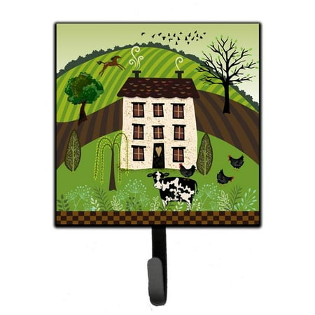Carolines Treasures VHA3024SH4 Folk Art Country House Leash or Key Holder