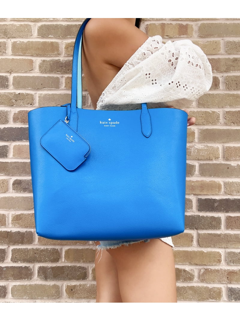 kate spade　クリアトートバッグ 青 kate spade クリアトートバッグ 青