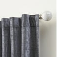 thumbnail image 3 of Better Homes & Gardens Light Filtering Chenille Curtain Panel, 1-Piece, Gray Flannel, 54" W x 95" L, 3 of 3