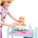 thumbnail image 4 of Set Barbie Careers Baby Doctor con muñeca a la moda y 2 bebés, 4 of 6