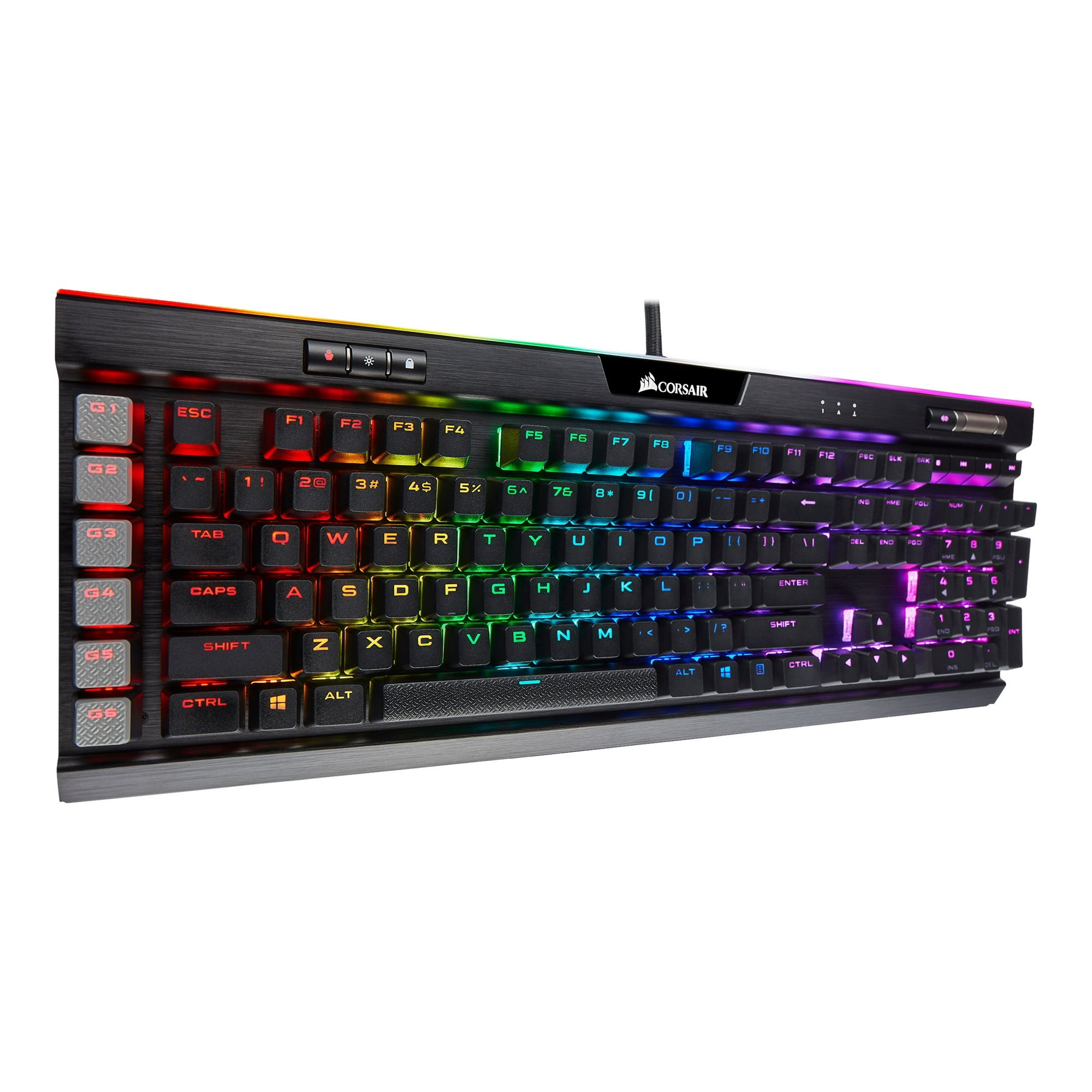 CORSAIR Gaming K95 RGB PLATINUM XT - Keyboard - backlit - USB - English - key switch: CHERRY MX Speed RGB - black | Canada