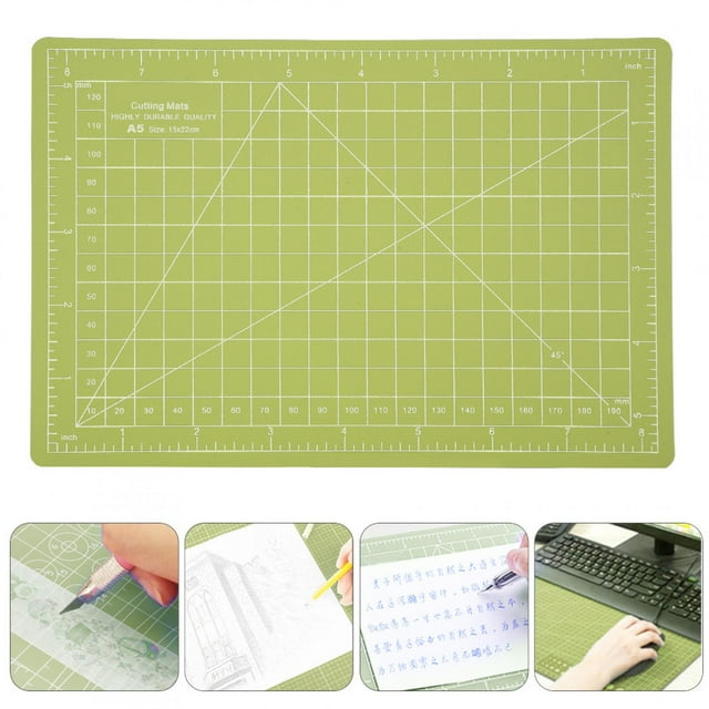 Almohadilla de corte tapete de corte verde A5 almohadillas manuales para tallas de papel artesanal ANGGREK Otros