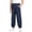 Navy, variant on School Uniform Pants for Boys Summer Joggers Ice Silk Quick Dry Elastic Waist Side Pockets Casual Athletic Trousers Kids School Clothes
