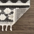 thumbnail image 4 of BoutiqueRugs Dinganen Southwestern Area Rug - Cream, Medium Gray, Black - 8'10" x 12', 4 of 10
