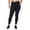 Black, variant on RBX Active Women's Plus Size Solid Ultra Hold Workout Legging With Pockets
