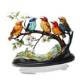 thumbnail image 3 of Bird Branch de escritorio Ornament de la placa de animales Pantalla de placa 2D Central de mesa novedosa para la oficina de, 3 of 8