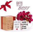 thumbnail image 4 of Dad Mug - Happy Christmas Gifts for Dad Coffee Mug from Son Daughter - Best Dad Ever Gifts - Funny Fathers Day Mugs, 4 of 6