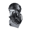 thumbnail image 2 of Máscara Táctica De Airsoft Para Halloween Negra 19*18 cm, 2 of 5