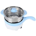 thumbnail image 3 of 24V 2L Car Electric Cooking Pot Stainless Steel Non Stick Multifunction Cooker with Steamer(Sky Blue ), 3 of 14