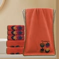 thumbnail image 5 of Xuniizn Bath Towel and Wash Cloths Set: 1xBath Towel and Hand Towel Set, Flock, Highly Absorbent & Fade Resistant, 5 of 7