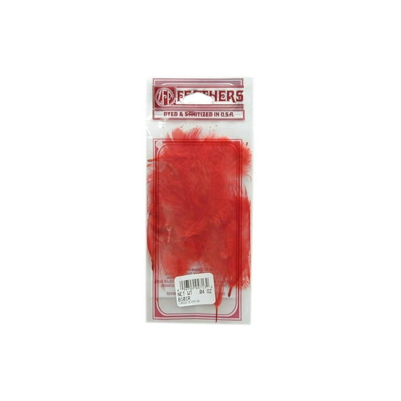 Zucker Feather Rooster Hackle .04oz Red