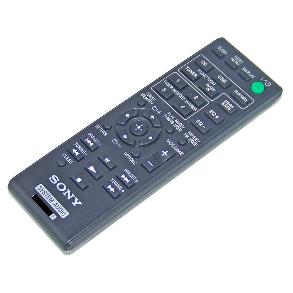 OEM NEW Sony Remote Control Originally Shipped With MHCECL99BT, MHC