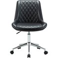 thumbnail image 3 of Lorell LLR68546 Plywood Task Low Back Office Chair, Black, 3 of 6