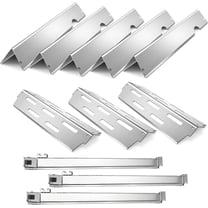 Grill Replacement Parts for Weber Genesis 2 E310 E315 E330 S335 LX 340 Stainless Steel 66032 Flavorizer Bars 66040 Heat Deflector 3 Burner Tubes for Weber Genesis Ii 300 Series GS4 66795 67490