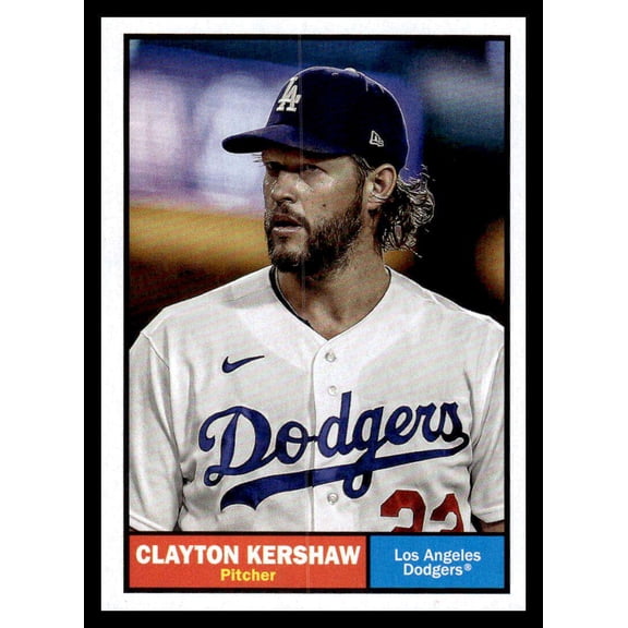 2024 TOPPS ARCHIVES #94 CLAYTON KERSHAW LOS ANGELES DODGERS