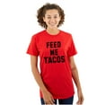 thumbnail image 3 of Feed Me Tacos Tuesday Mexican Food Plus Size Crewneck Graphic Tee Shirt Brisco Brands 3X, 3 of 5