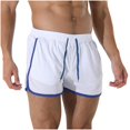 thumbnail image 2 of DDAPJ pyju Mesh Workout Shorts for Men Drawstring Athletic Running Shorts Lightweight Breathable Lounge Sweat Shorts with Pockets White XXL, 2 of 6
