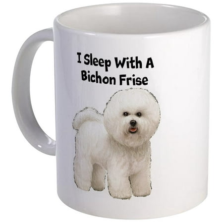 CafePress - I Sleep With A Bichon Frise Mug - Unique Coffee Mug, Coffee Cup