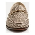 thumbnail image 3 of Sam Edelman Loraine Beige Multi Leather Slip-On Chain Detail Vamp Loafers Shoes (Beige Multi, 13), 3 of 7