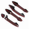 thumbnail image 5 of Carbon Fiber Car Exterior Door Handle Cover Sticker Trim, 5 of 5