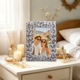 Butterfly Photo Frame, 3D Picture Frame, Tabletop Decor, Silver | Resin ...