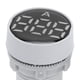 thumbnail image 3 of Medidor de corriente digital Panel de cristal Amperímetro Indicador de señal redondo CA 220 V AD16‑22DSA, 3 of 8