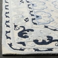 thumbnail image 3 of SAFAVIEH Bella Maggie Bordered Area Rug, Ivory/Blue, 6' x 9', 3 of 7