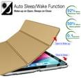 thumbnail image 7 of DuraSafe Cases For iPad 10.2 - Latest 8 Gen 2020 & 7 Gen 2019 MW762LL/A MW742LL/A MW752LL/A MW772LL/A MYLC2LL/A MYL92LL/A Ultra Slim Power Saving (Auto Sleep/Wake) Case with Clear Back - Gold, 7 of 7