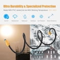 thumbnail image 2 of Ethernet Cable 100 ft,Cat 8 Ethernet Cable,High Speed 40Gbps 2000Mhz Network Cord Cat8 RJ45 Shielded Indoor&Outdoor Heavy Duty Weatherproof LAN Cables Comp, 2 of 6
