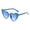 Blue, variant on DFEK Fashionable Heart Shaped for Women and Girls Fashionable Cat Eye Frame Design Red