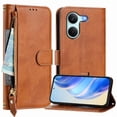 thumbnail image 1 of FOXDOCK Funda Tipo Cartera para Motorola Signature Cuero PU con Cremallera y Correa de Muñeca, Ranuras para Tarjetas, Soporte Plegable, Cierre Magnético, 1 of 5