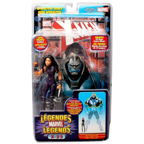 Marvel Series 12 Apocalypse X-23 Action Figure (Purple Suit)