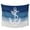Blue, variant on Nautical Anchor Navy Blue Small Tapestry for Bedroom Wall Hanging Tapestry, Coastal Ocean Ombre Striped Ceiling Backdrop Tapestries Poster Blanket Wall Decor for Teens Room Living Room Dorm 23" x 28"