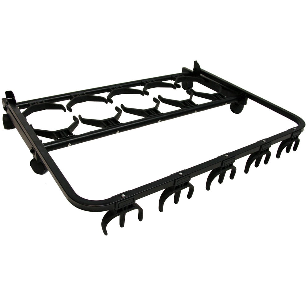 Multi 5 Guitar Scratch Free Electric Or Acoustic Rolling Cart Storage Stand New
