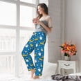 thumbnail image 6 of Picia Cartoon Goose Womens Soft Woven Cotton Elastic Waistband Sleep Pajama Pant Lounge Sleep Pant With Pockets And Drawstring-Small, 6 of 9