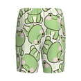 thumbnail image 5 of Fotbe Cute Frog Pajama Shorts for Men, Men's Pajama Bottoms, Sleepwear,Short Pajama Pants-4X-Large, 5 of 9