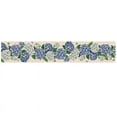 thumbnail image 7 of Blue Hydrangea Floral Linen Table Runners Seasonal Flowers Dresser Scarf Table r Holiday Wedding Party Kitchen Dining r, 7 of 7