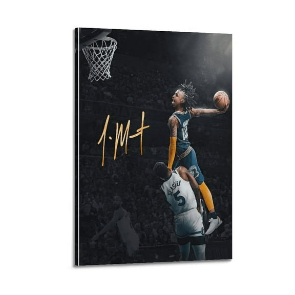 Ja Morant Anime Star Music Picture Wall Art Painting Canvas Posters Artworks Gift Room Aesthetic