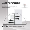 thumbnail image 3 of Open Box AOBABO 3 Drawer Metal File Cabinet w/Lock for Home & Office, White, 3 of 12