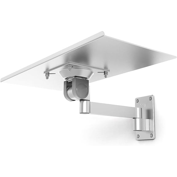 Keyboard Wall Mount,Retractable Tray Spring Keyboard and Mouse Tray Holder Arm 24 Inch/360° Rotation, Computer Typing Platform Sit-Stand Holder