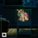 thumbnail image 4 of Lampara 3d Unicornio Luz Led Iluminacion Nocturna Decoracion verde, 4 of 7