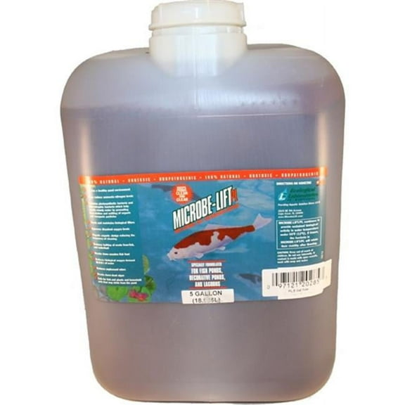 Microbe-Lift 10PLX5G 5 gal No. 1 Koi Pond Clarifier